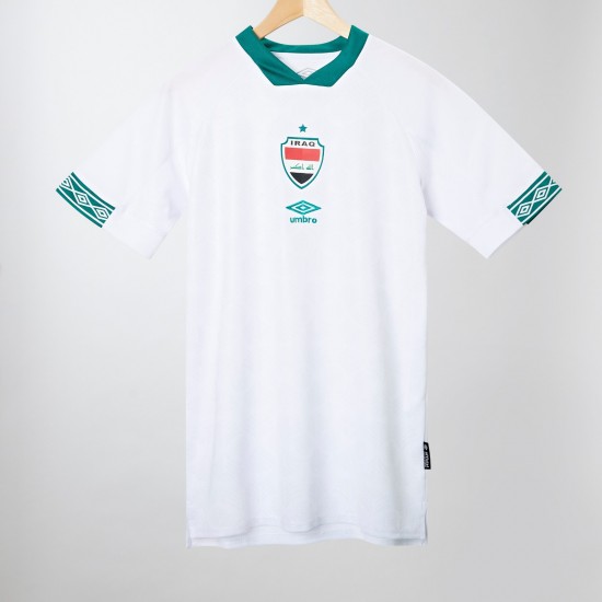 Camisola Iraque Equipamento Segundo 2021-2022 Manga Curta